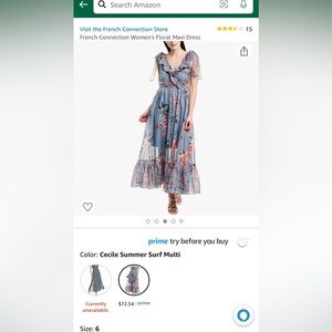 French connection dress size M